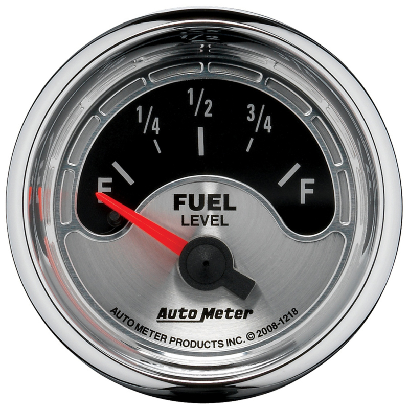 Autometer American Muscle Gauge Fuel Level 2 1/16in 16e To 158f Elec American Muscle thumbnail 5
