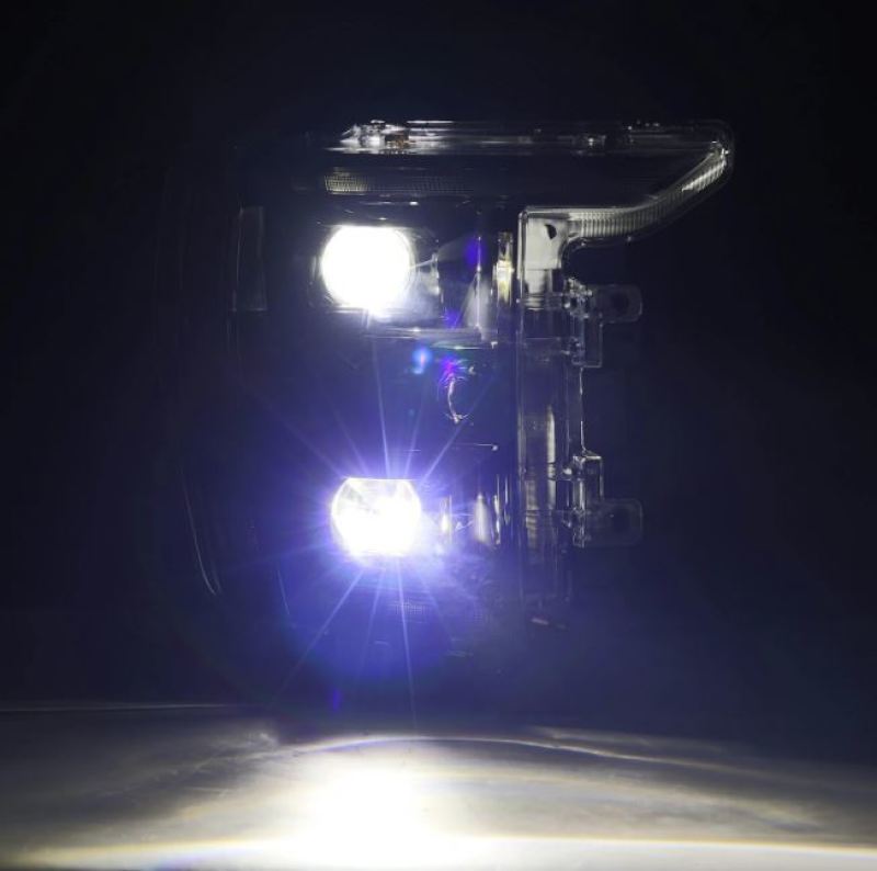 AlphaRex 21-22 Ford F150 Luxx-Series Projector Headlights Black w/Activ Light/Seq Signal thumbnail 5