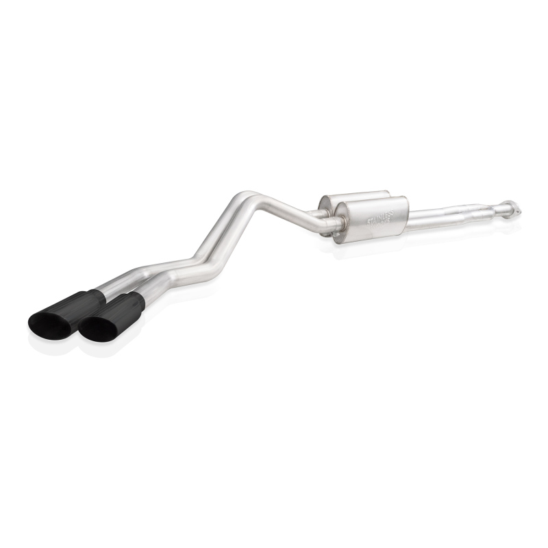 Stainless Works 2020-21 Silverado HD 6.6L Redline Catback Black Tips