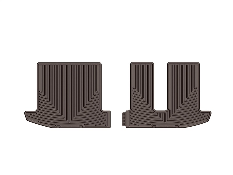 WT Rubber Mats - Rear - Cocoa