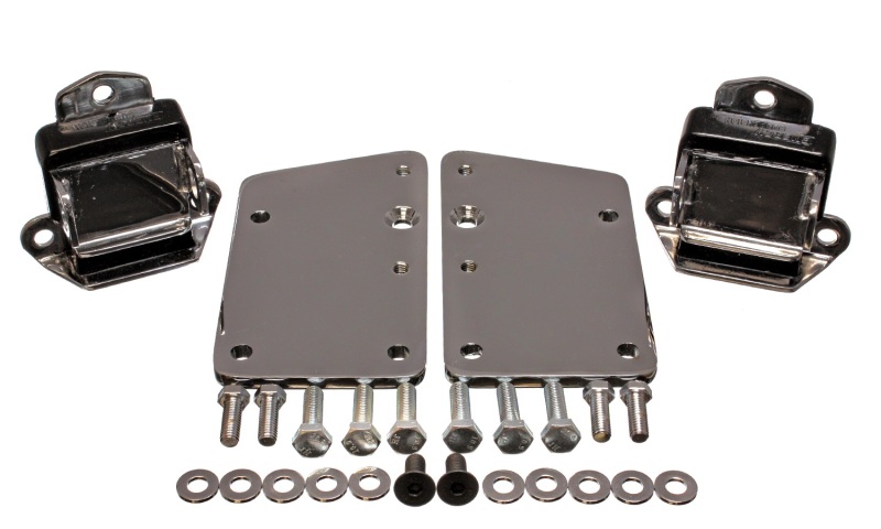 Energy Suspension LS Series Black Motor Conversion Set - Chrome Plated thumbnail 4