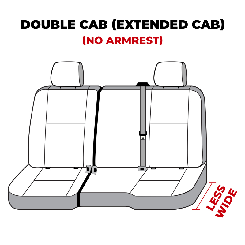 Covercraft 14-18 Chevrolet Silverado Carhartt SeatSaver Custom Second Row Seat Covers - Brown