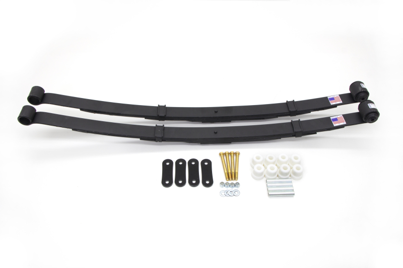 262026 - 1970-1981 GM F-Body Rear Leaf Spring Kit, Delrin bushings