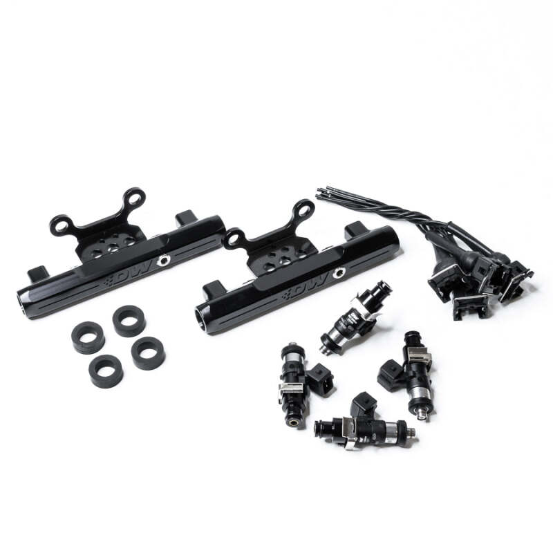DeatschWerks 04-06 Subaru STI/LGT Side Feed to Top Feed Fuel Rail Conv Kit w/ 1500cc Injectors thumbnail 4