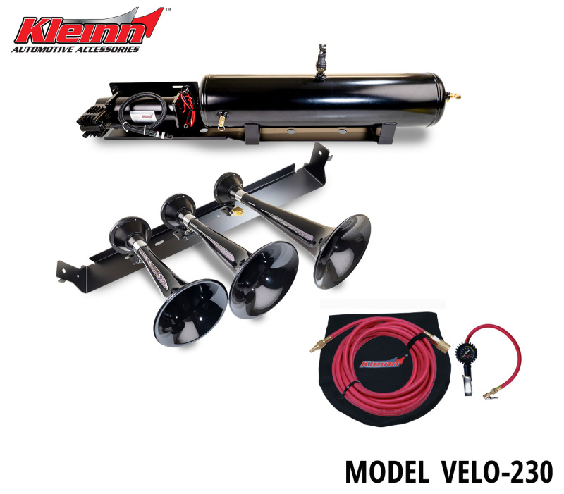 Kleinn 09-14 Ford F-150/ Raptor Onboard Air System w/ Model 230 Horns thumbnail 5