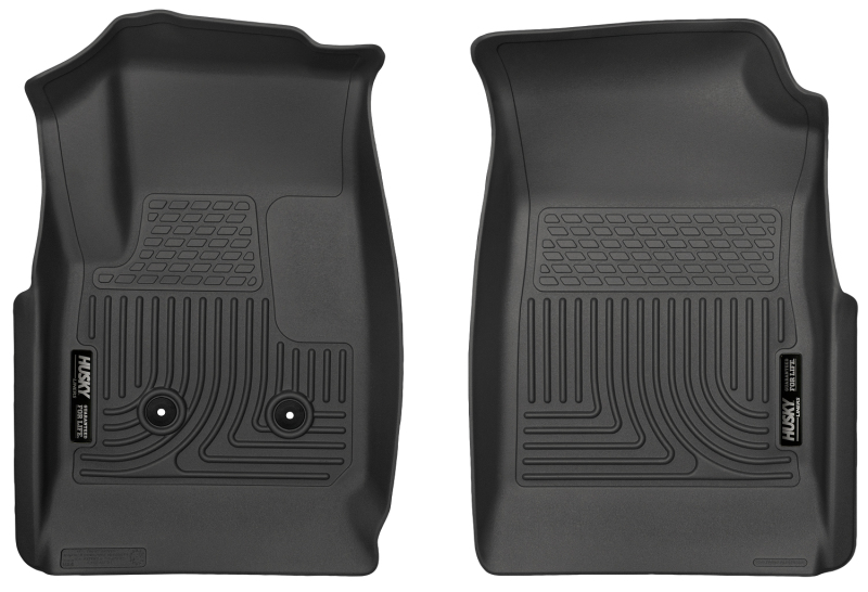 Husky Liners 15 Colorado Crew Cab/Ext Cab WeatherBeater Black Front Floor Liner thumbnail 7