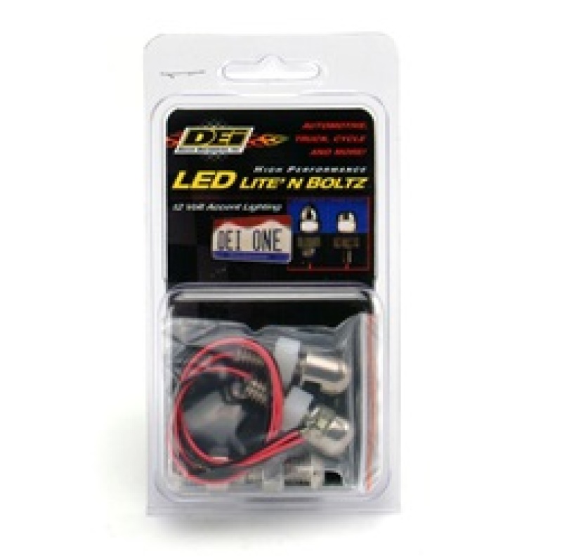 DEI LED LiteN Boltz License Plate Lighting Kit - Dome Head - 4pc - Satin thumbnail 9