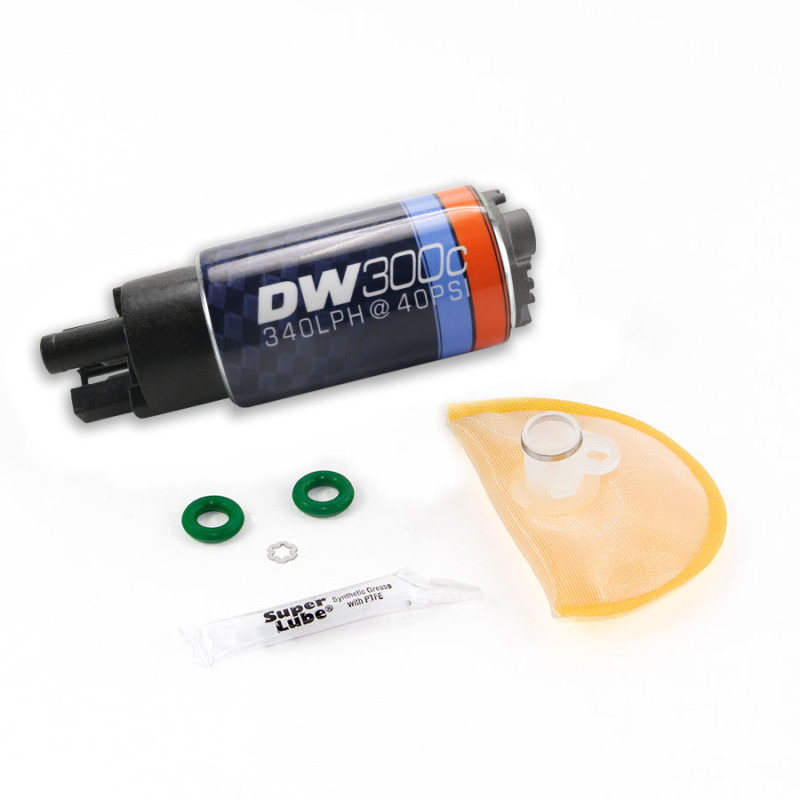 DeatschWerks 340lph DW300C Compact Fuel Pump w/ 06-11 Civic Set Up Kit (w/o Mounting Clips) thumbnail 5