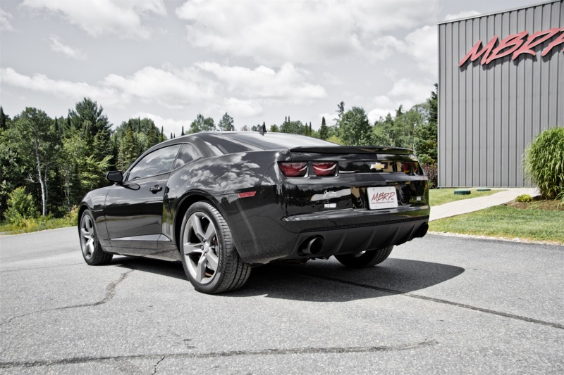 MBRP 2010-2015 Chevrolet Camaro V8 6.2L 3in Black Coated Axle Back Muffler Delete thumbnail 6