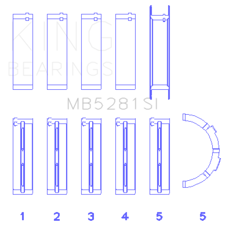 KING Main Bearings