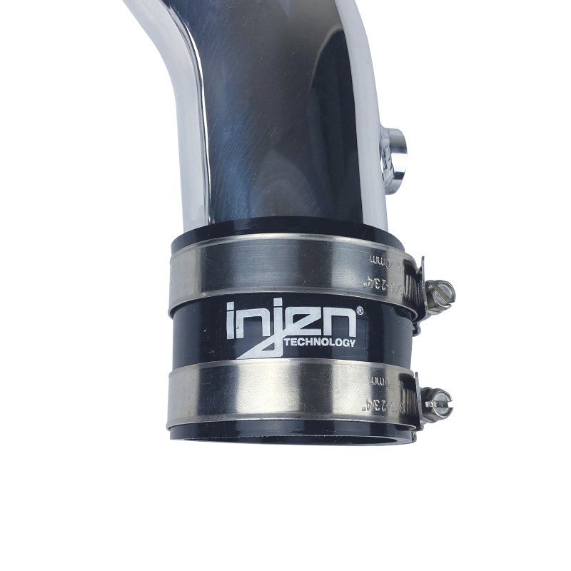Injen 15-16 BMW M3 (F80) L6 Twin Turbo Polished Intercooler Charge Pipe w/ 1/8in Female NPT Bungs thumbnail 7
