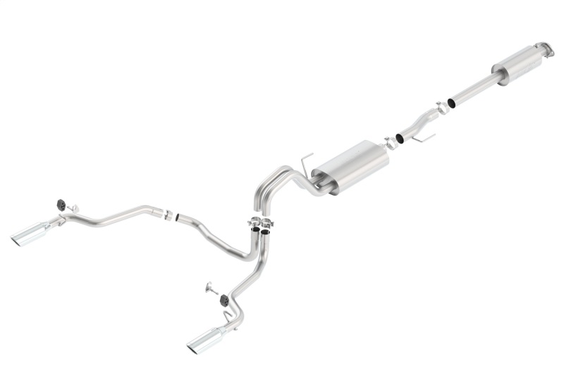Borla 15-16 Ford F-150 2.7L/3.5L V6 / 5.0L V8 Ext. Cab Std. Bed CB Exh Touring Single Split Rear Ext thumbnail 4
