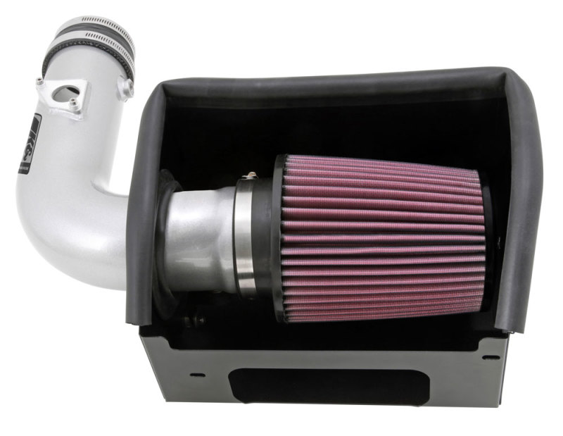 K&N 13 Subaru BRZ 2.0L / 13 Scion FR-S 2.0L Silver 69 Series Typhoon Intake thumbnail 4