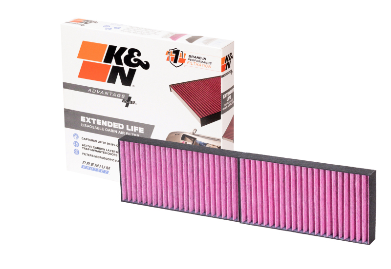 K&N Disposable Cabin Air Filter Advantage Plus 08-12 Jeep Liberty thumbnail 2