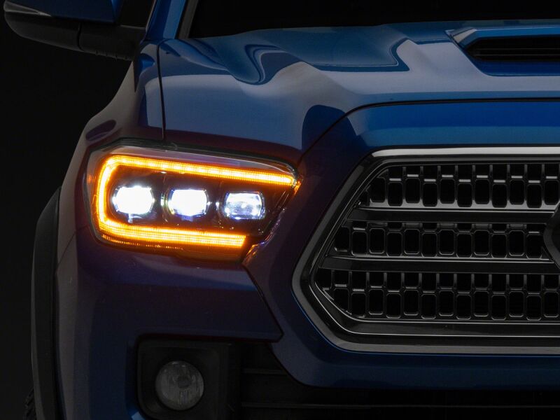 Raxiom 16-23 Toyota Tacoma CXR Series V2 LED Projector Headlights- Black Housing- Clear Lens thumbnail 9