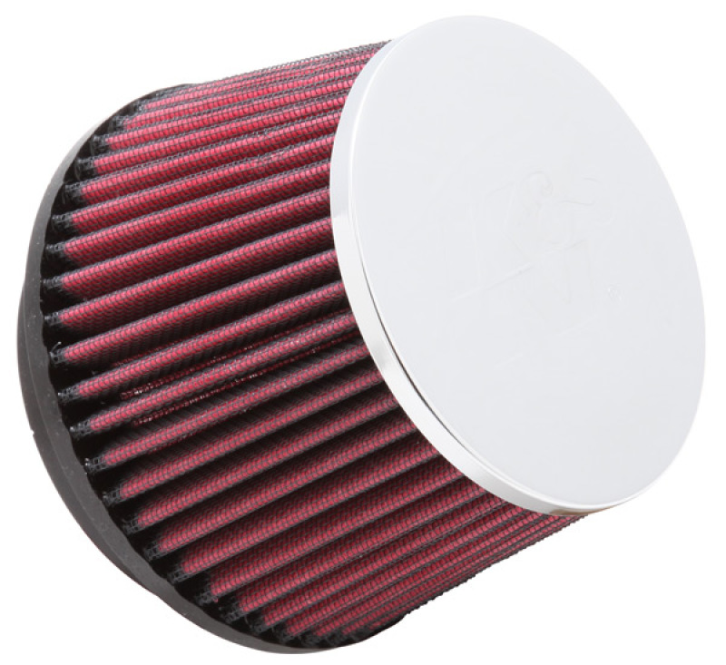 K&N Universal Chrome Filter 100MM Flange ID / 138MM Base OD / 114MM Top OD / 92MM Height thumbnail 2
