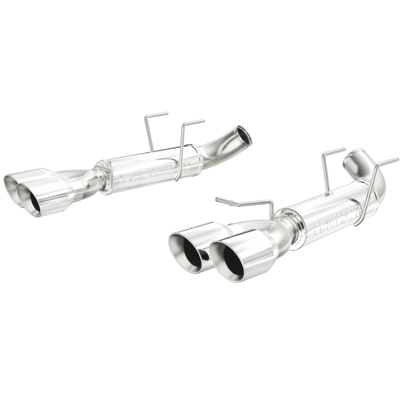 MagnaFlow 12 Ford Mustang V8 5.0L Dual Split Rear Exit Axle-Back Stainless Cat Back Perf Exhaust thumbnail 3