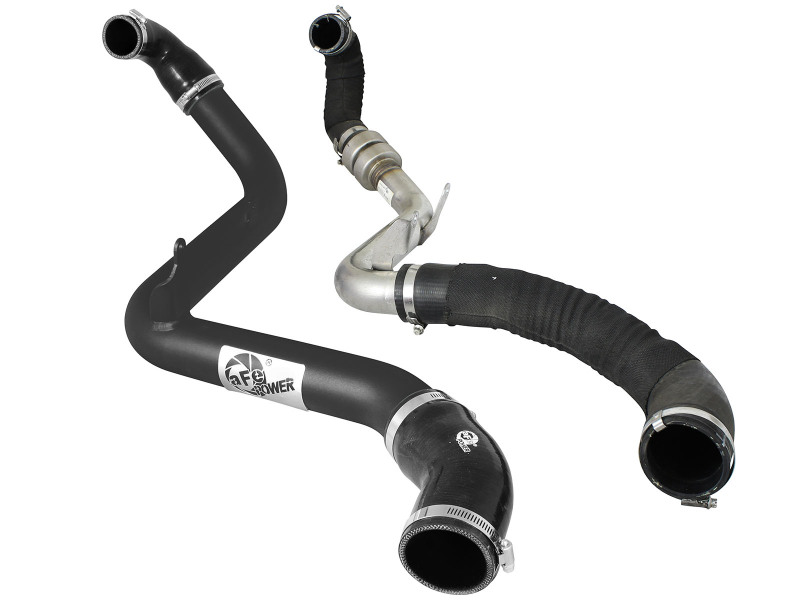 aFe Bladerunner 2.5in Intercooler Hot Side Tubes, 13-14 Ford Focus ST 2.0L (t) *Black* thumbnail 9