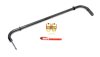 BMR 10-11 5th Gen Camaro Rear Hollow 25mm Adj. Sway Bar Kit w/ Bushings - Black Hammertone thumbnail 3