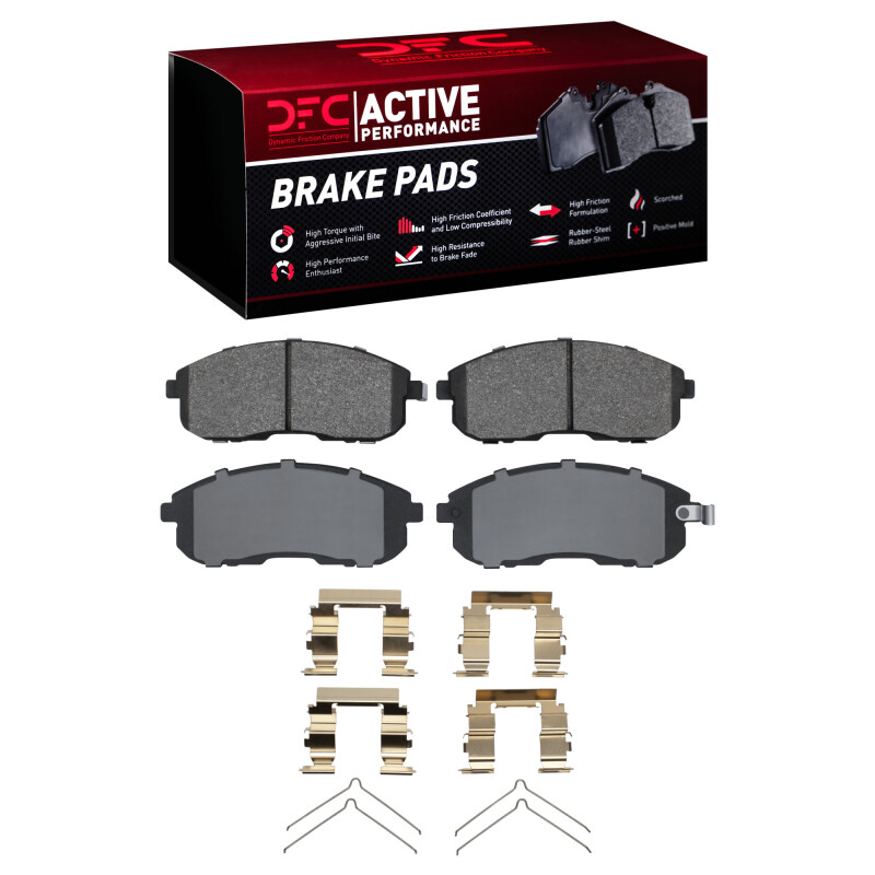 DFC Active Perform Pads and Hardware Kit