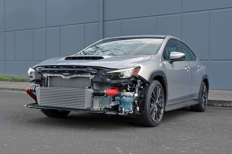 PERRIN 02-25 Subaru WRX/STI Standard Size Front Mount Intercooler Core - Silver