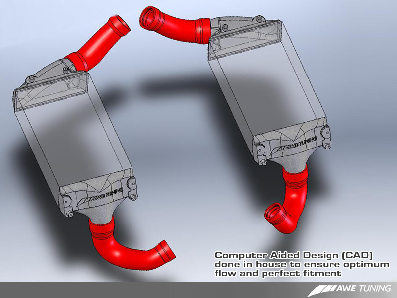 AWE Tuning Porsche 997.2TT Performance Intercoolers thumbnail 7