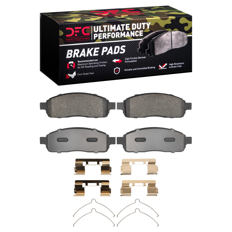 DFC Ultimate Duty Performance Brake Pads and Hardware Kit