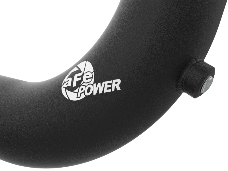 BladeRunner 2-1/4 IN Aluminum Hot Charge Pipe Black