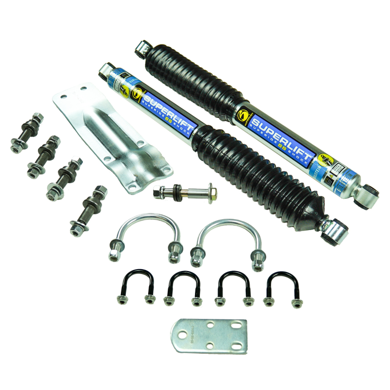 Dual Steering Stabilizer Kit-Bil-73-91 GM 1/2&3/4 Sld Axl/69-93 Ddg 1/2&3/4 4WD
Dual Steering Stabilizer Kit-Bil-73-91 GM 1/2/3/4 Sld Axl/69-93 Ddg 1/2/3/4 4WD