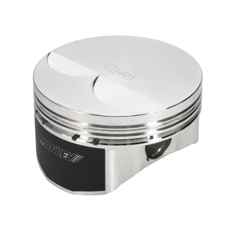 Manley Small Block Chevy LS Series 4.065in Bore - 1.304in CD -4cc Dish Platinum Series Pistons thumbnail 5