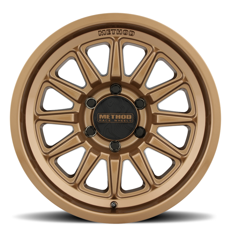 METHOD WHEELS MR323 17X8.5 6x139.7 25MM GLOSS BRONZE WHEEL