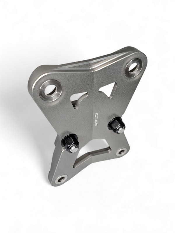 Elektric Offroad 2022-2025 Polaris Rzr Pro R Volt Radius Rod Plate Billet Anodized Gun Metal