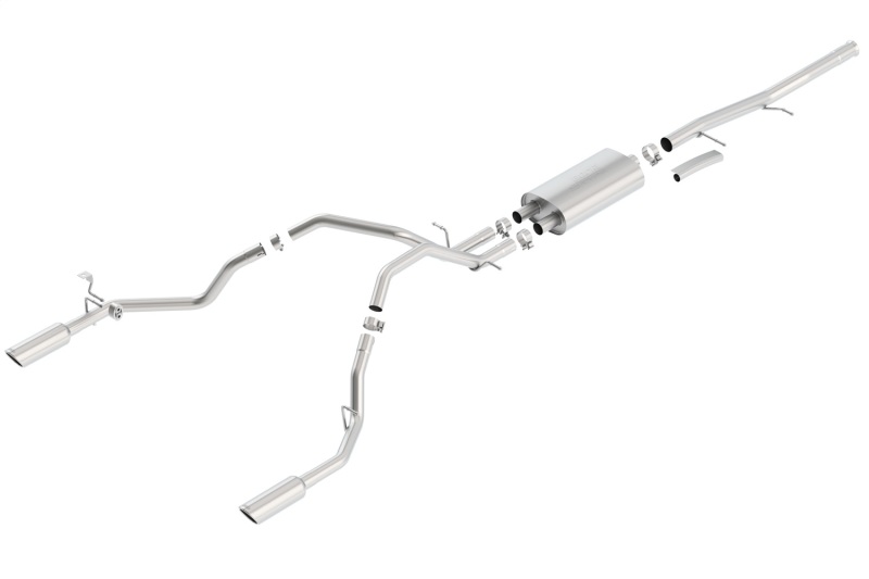 Borla 09-11 Chevrolet Silverado / 09-11 GMC Sierra S-Type SS Catback Exhaust thumbnail 4