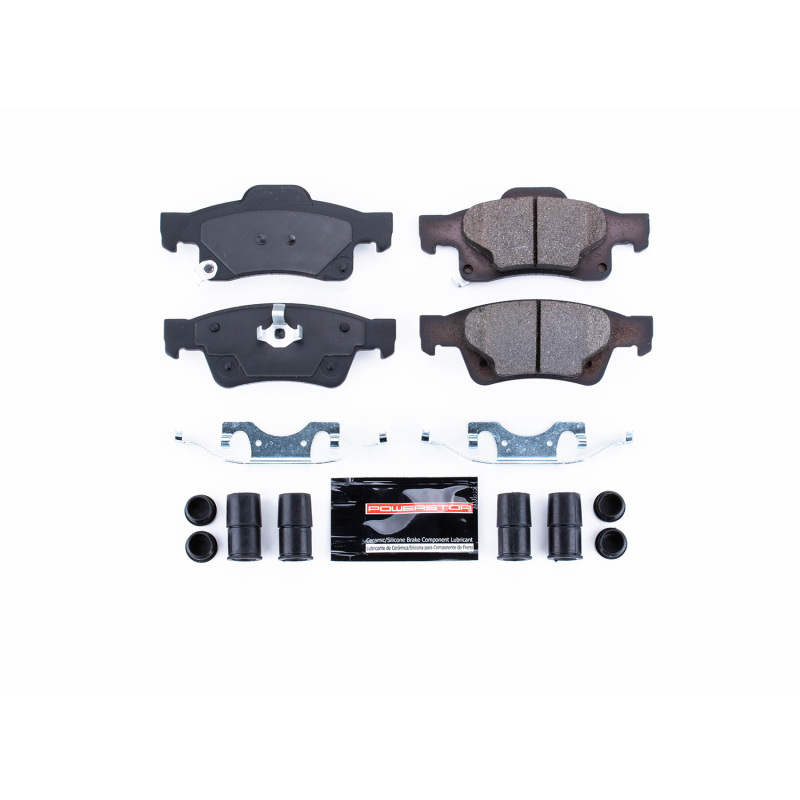 Power Stop 11-12 Jeep Grand Cherokee Front and Rear Z23 Coated Kit w/Calipers (Bundled Kit) thumbnail 5