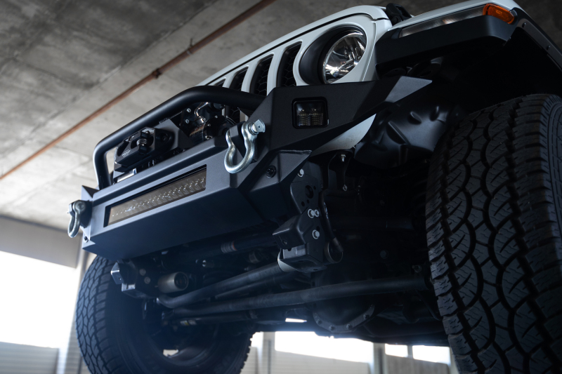 18-23 Jeep Wrangler JL / 20-23 Jeep Gladiator JT FS-7 Mid-Width Winch Front Bumper - Image 18