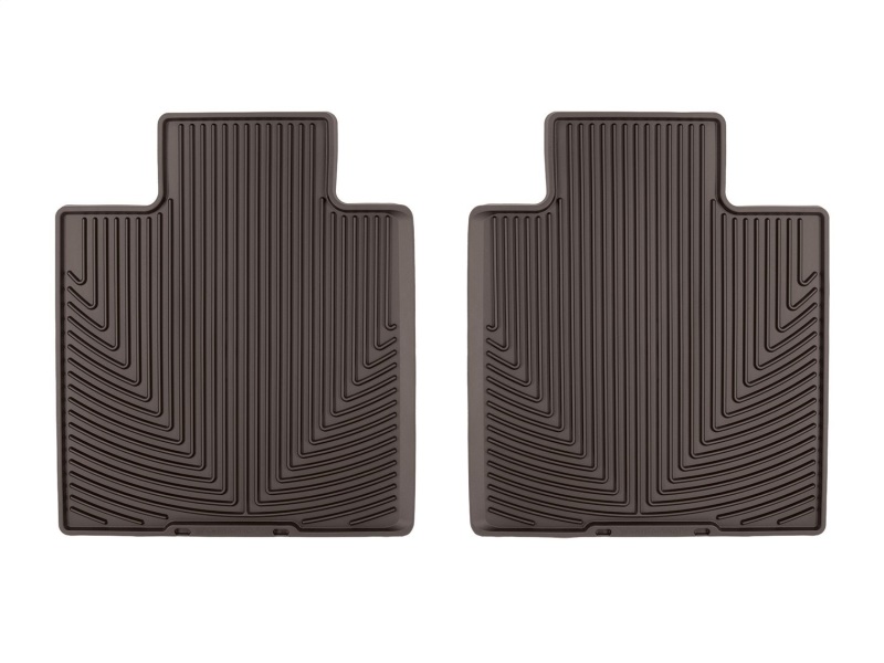 WT Rubber Mats - Rear - Cocoa