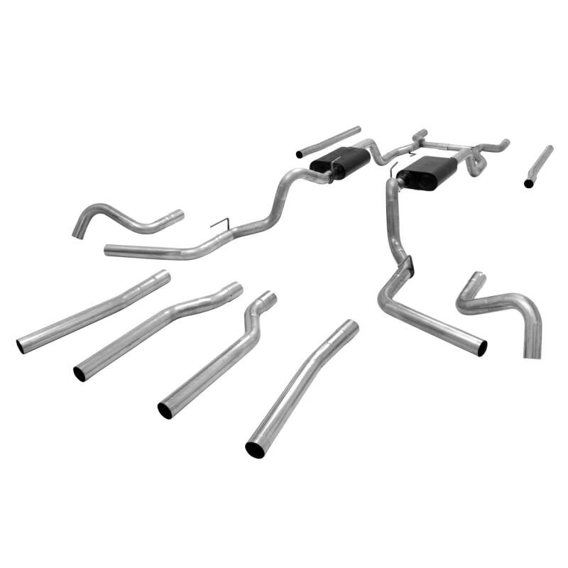 Flowmaster 67-72 GM C10/C15 American Thunder SS Crossmember-Back Exhaust System thumbnail 2