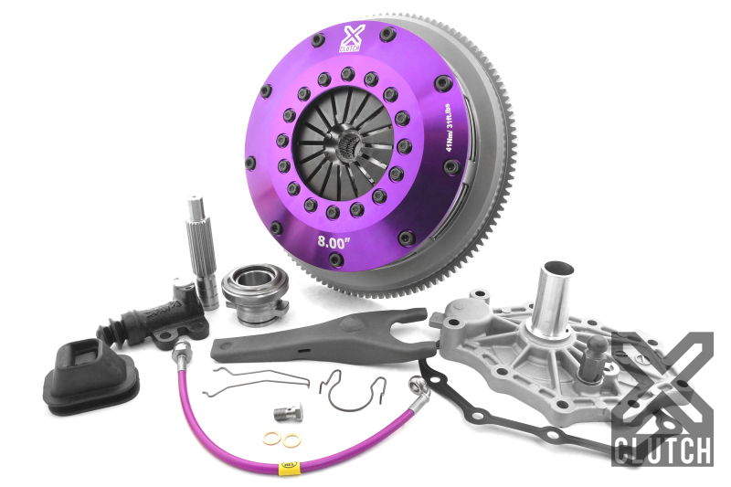 XClutch 93-98 Nissan Skyline GT-R 2.6L R33 8in Twin Solid Ceramic Clutch Kit thumbnail 3