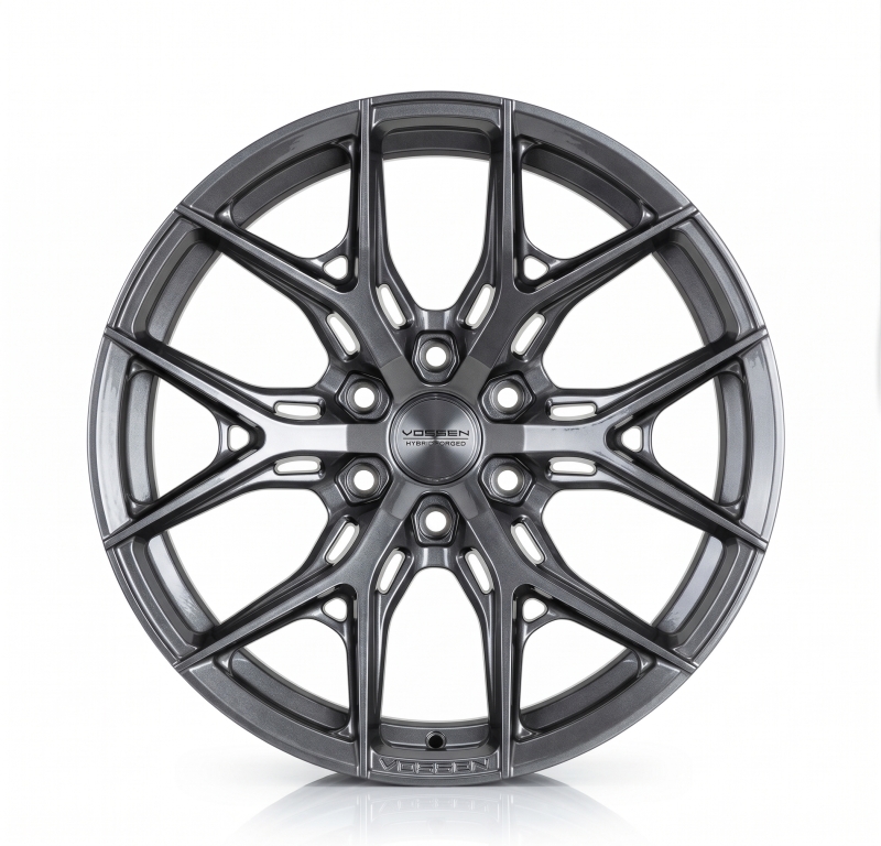 Vossen HF6-4 22x10 - 8x180 - ET-18 - Super Deep Face - 124.3 - Hyper Gunmetal Wheel