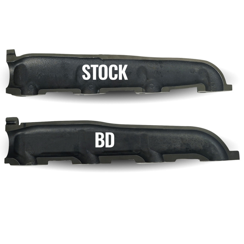 BD Diesel 08-10 Ford F-250/F-350/F-450/F-550 Powerstroke 6.4L Exhaust Manifold Set thumbnail 9