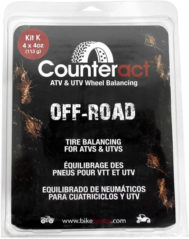 Counteract ATV/UTV Balancing Bead DIY Kit: (4) 4oz Bags