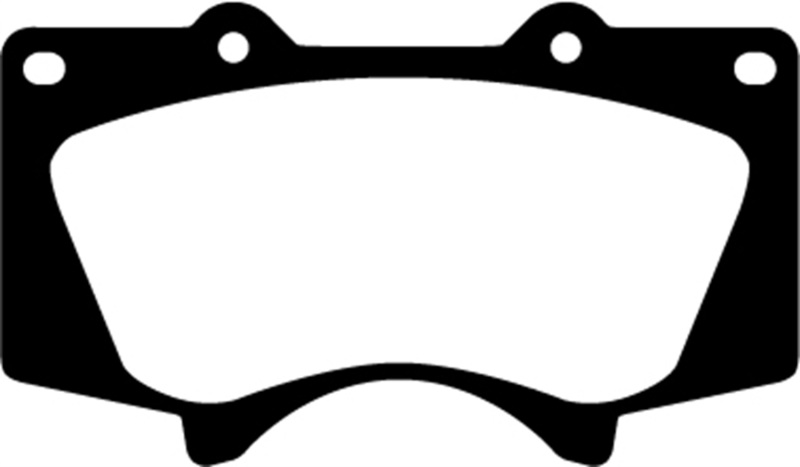EBC 10+ Lexus GX460 4.6 Ultimax2 Front Brake Pads thumbnail 6