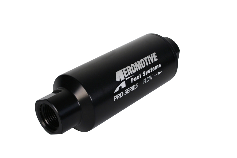 Aeromotive Pro-Series In-Line Filter - AN-12 - 40 Micron SS Element - Nickel Chrome Finish thumbnail 7