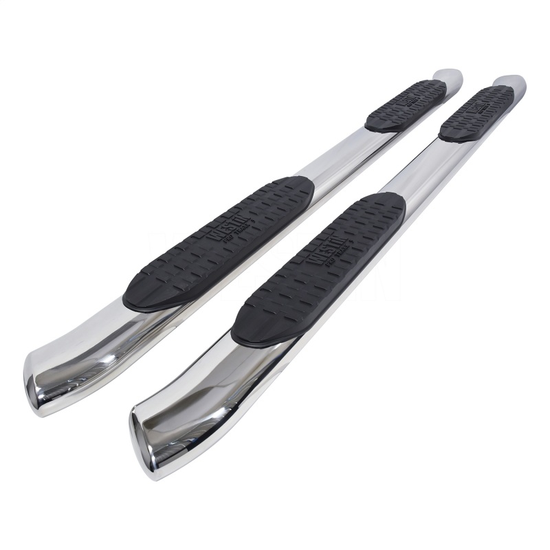 Westin 2005-2017 Toyota Tacoma Double Cab PRO TRAXX 5 Oval Nerf Step Bars - SS thumbnail 3