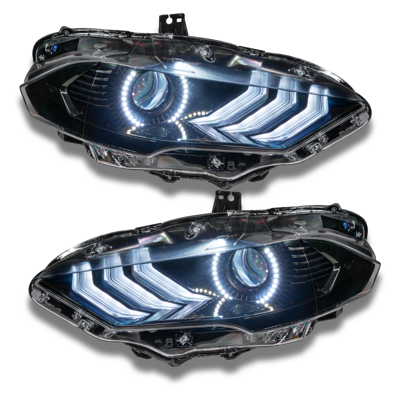 Oracle 18-21 Ford Mustang LED Headlight Halo Kit - White thumbnail 5