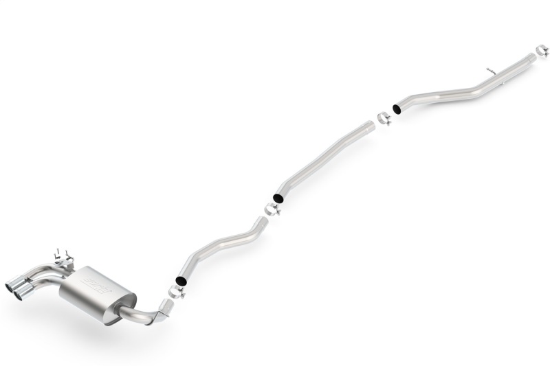 Borla 12-15 BMW 328i Sedan 2.0L AT/MT RWD Dual Left Rear Exit Catback Exhaust thumbnail 6