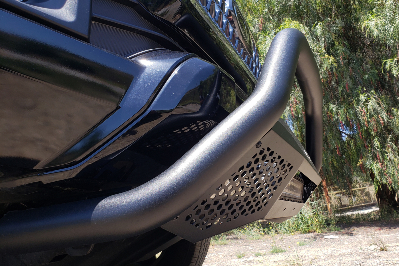 Go Rhino 14-21 Toyota Tundra RC4 & RC3 LR Brackets - Textured black thumbnail 6
