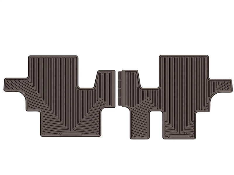 WT Rubber Mats - Rear - Cocoa