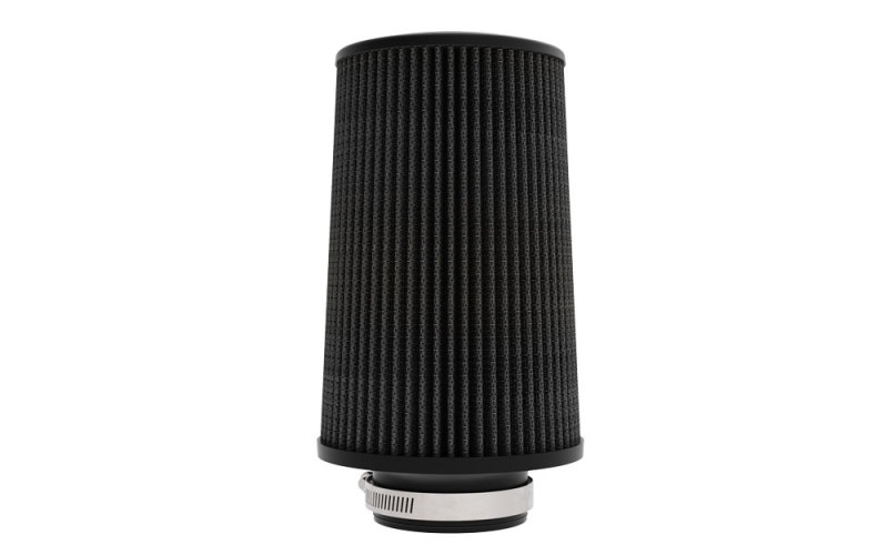 K&N Universal Round Clamp-On Air Filter 3in ID 9in Height 6in Base OD 5.25 Top OD thumbnail 3