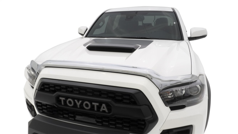 AVS 16-18 Toyota Tacoma High Profile Hood Shield - Chrome thumbnail 3